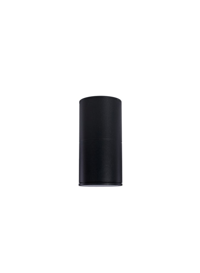 Jana Light Round Black Metal Cylinder, 18×9 cm – Jana Light LT242 - Image 1